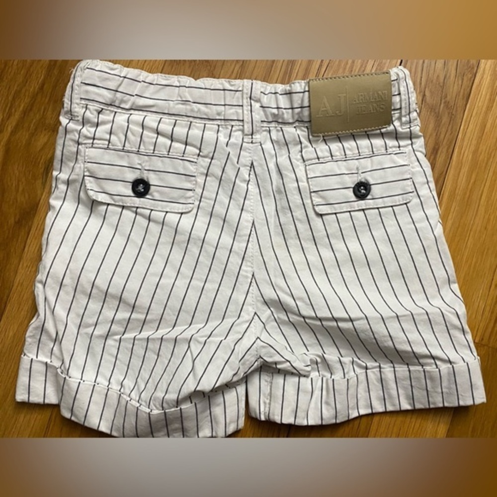 Armani Junior Cotton Shorts Size 2A - Picture 6 of 12